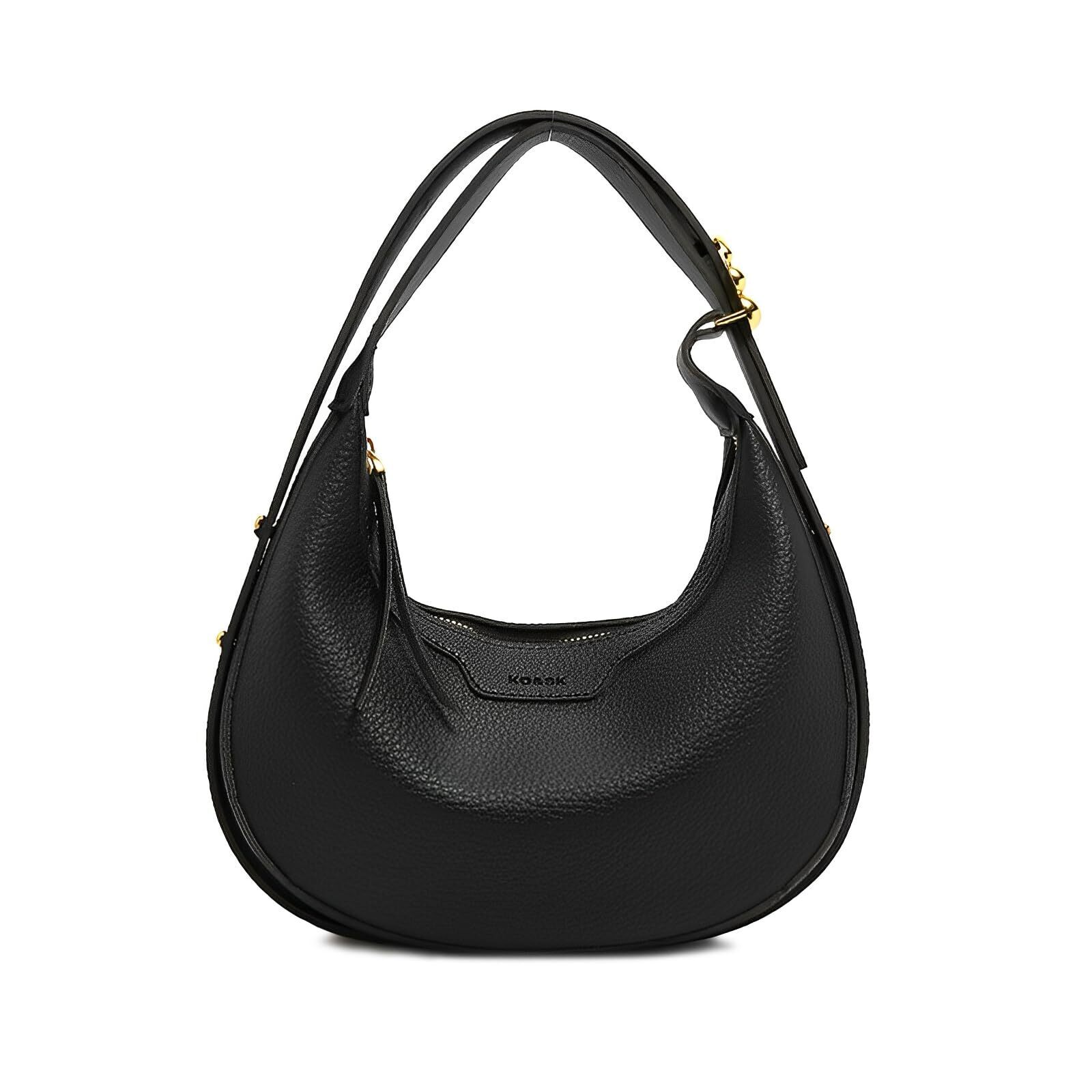9277 Small Crescent Bags Vegan Leather Crossbody Purses Slouchy Shoulder